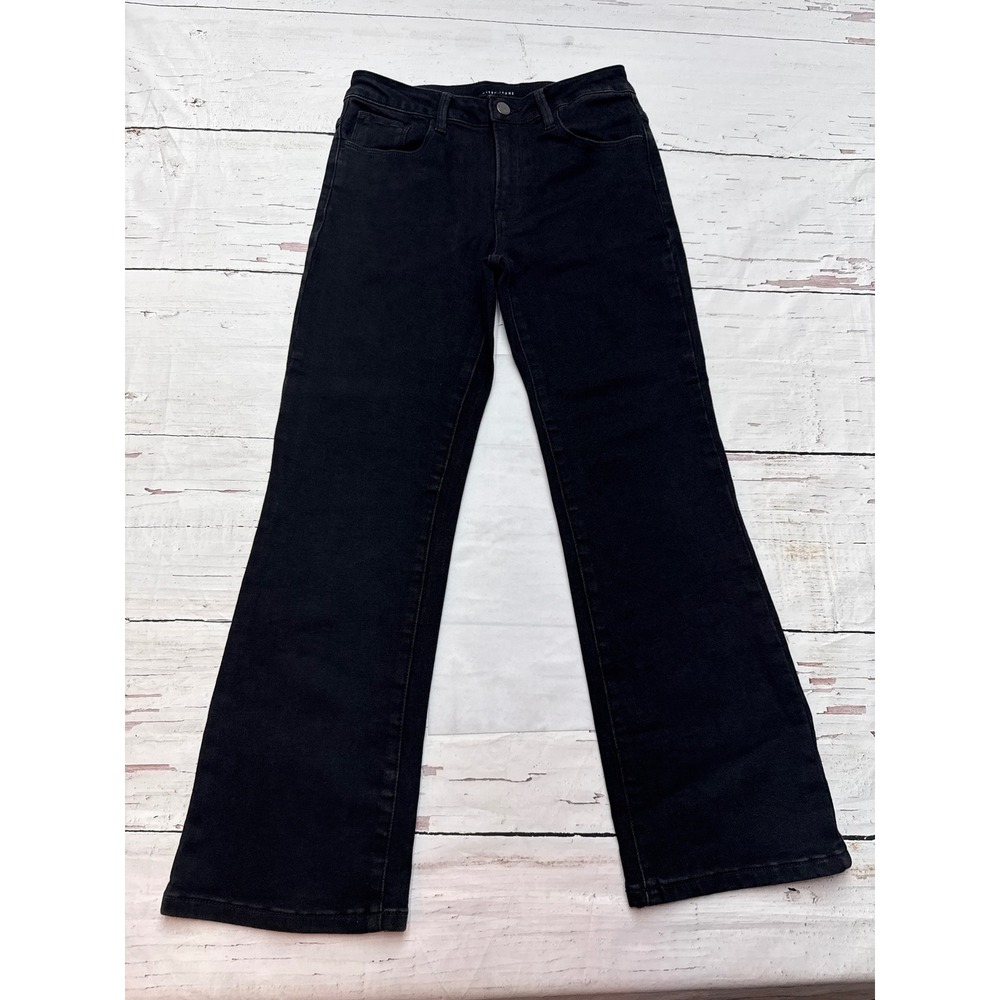 Risen Black Flare Jeans - Sleek Wide Leg 5/27